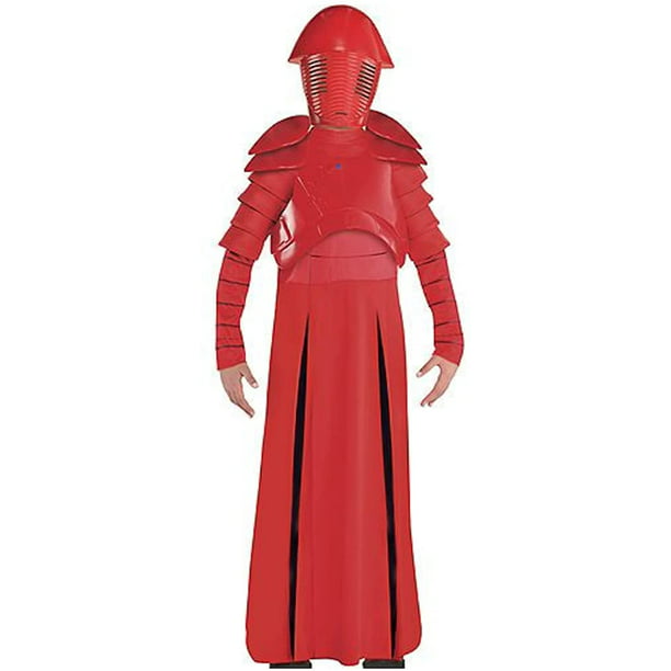 DISNEY STORE Star Wars PRAETORIAN RED GUARD Costume with BONUS FREE DOUBLE BLADE